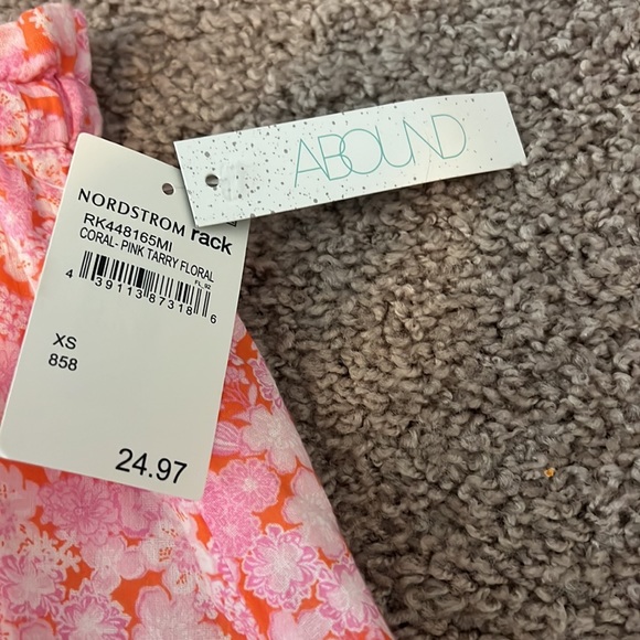 Nordstrom Rack Abound Floral Mini Skirt XS NWT - Picture 3 of 5